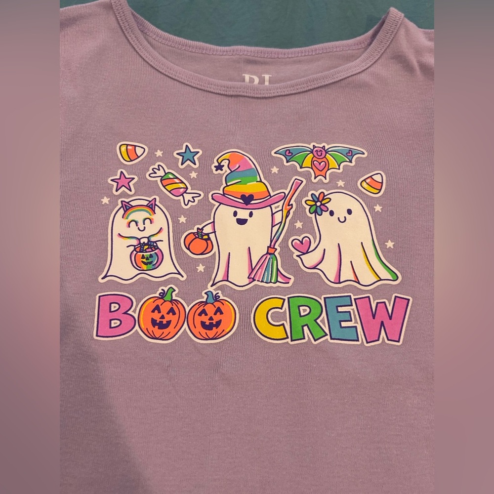 The Children’s Place “Boo Crew” Glow in the Dark Pajama Set 👻🍭🍬🧙🏻‍♀️🎃